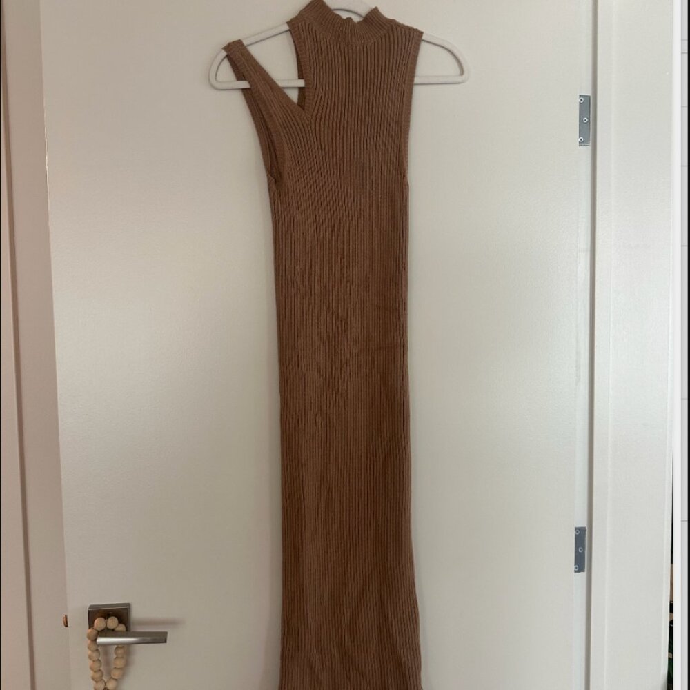 ASTR the Label tan sweater dress